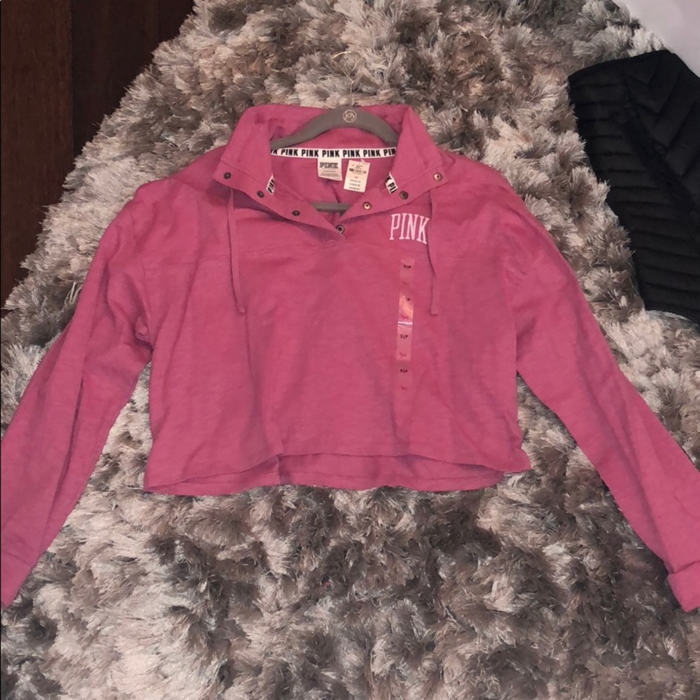 Brand new! PINK Cropped Sweatshirt